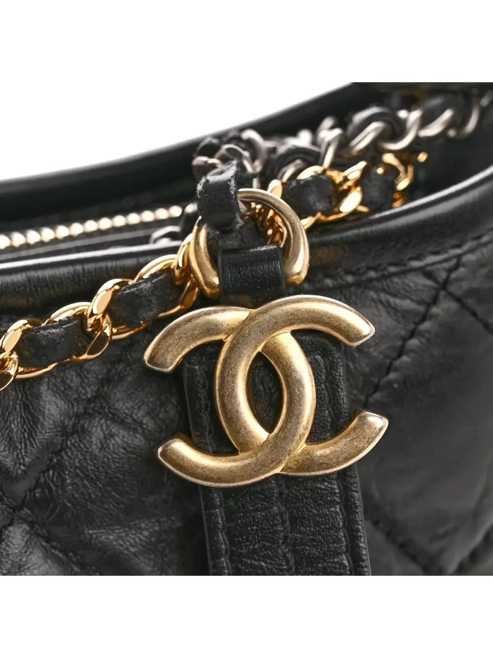 Chanel Aged Calfskin Quilted Small #321675C17B
